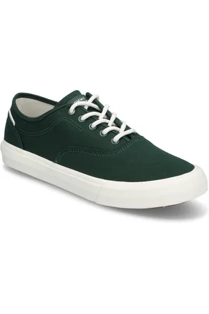 Tommy Hilfiger Th Hi Vulc Low Oxford Twill Low-top Sneakers Green