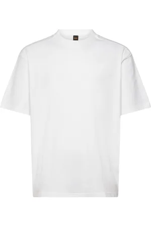 HUGO BOSS Te_Dye_ Tops Polos Short-sleeved White
