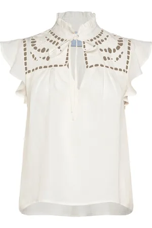 Minus Msalaya Top Tops T-shirts & Tops Sleeveless Cream