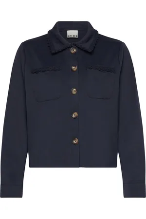 Ichi Ihsimonse Ja Outerwear Jackets Light-summer Jacket Navy
