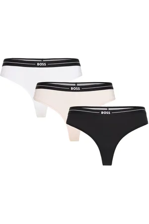 HUGO BOSS 3P Thong G-streng Undertøj Multi/patterned