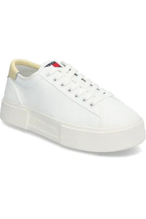Tommy Hilfiger Tjw Flatform Canvas Sneaker Low-top Sneakers White