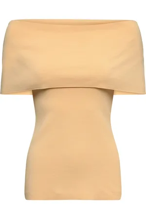 Twist & tango Beatriz Knitted Top Tops T-shirts & Tops Short-sleeved Yellow