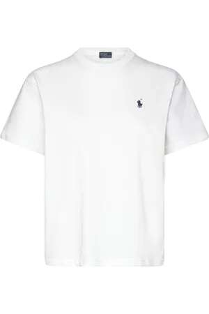 Ralph Lauren Relaxed Fit Cotton Jersey Tee Tops T-shirts & Tops Short-sleeved White
