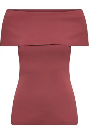 Twist & tango Beatriz Knitted Top Tops T-shirts & Tops Short-sleeved Red
