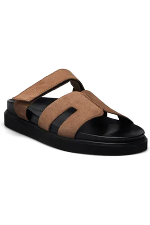Pavement Maru Suede Shoes Sandals Flat Sandals Brown