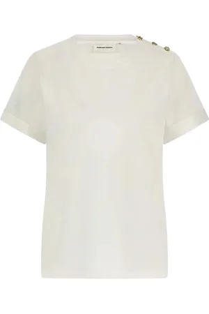 Fabienne Chapot Molly T-Shirt Tops T-shirts & Tops Short-sleeved White