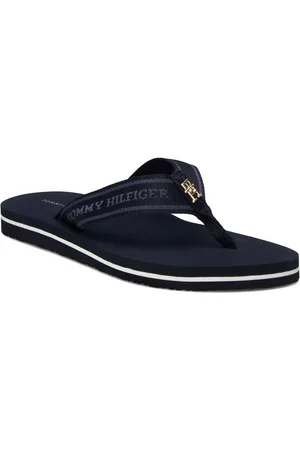 Tommy Hilfiger Hilfiger Webbing Beach Sandal Klipklapper Sandaler Navy