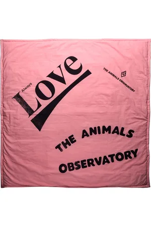 The Animals Observatory Blanket Accessories Blanket Pink Baby & Maternity Baby Sleep Cuddle Blankets Pink
