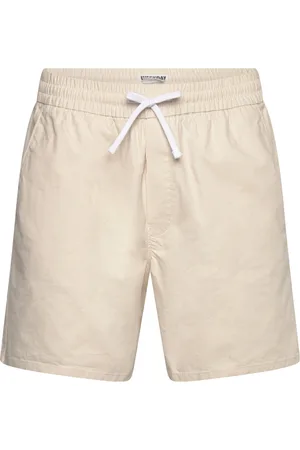 Weekday Regular Shorts Bottoms Shorts Casual Cream