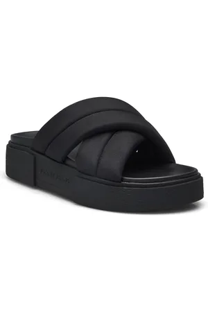 Tommy Hilfiger Tjw Flatform Sandal Shoes Sandals Platform Sandals Black