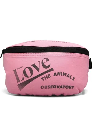 The Animals Observatory Fanny Pack Accessories Waist Bag Pink Accessories Bags Bumbag Pink
