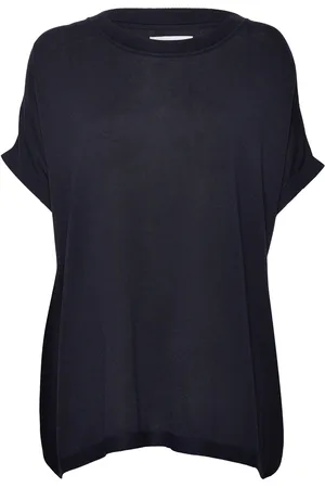 Numph Nudarlene Pullover Tops Knitwear Jumpers Navy