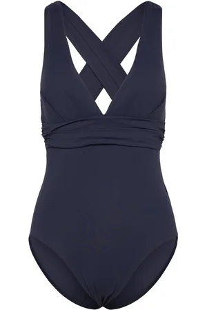 Seafolly S.collective Cross Back Piece Badedragt Badetøj Navy