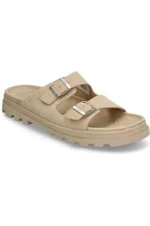 Palladium Dunelite Riviera Sde Shoes Sandals Flat Sandals Beige