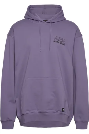 Vans Shop Front Pullover Sport Sport Clothing Sport Sweatshirts & Hoodies Sport Hoodies Purple