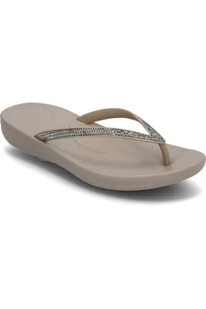 FitFlop Iqushion Ombre Sparkle Flip-Flops Klipklapper Sandaler Beige