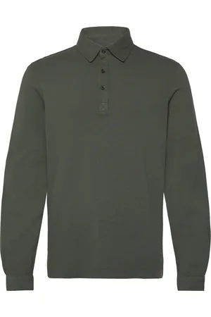 Snoot Verona Ls Polo M Tops Polos Long-sleeved Green