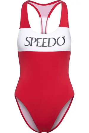 Speedo 8-004433 Cb Racerback 1 Pc Sport Sport Clothing Sport Swimwear Sport Swimsuits Red