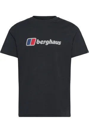 Berghaus Bg M Class Xl-Logo Tee Sport Men Men Sports Clothes Sport Tops Sport T-Skjorte Black