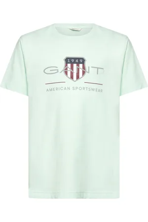 GANT Archive Shield Ss T-Shirt Tops T-Kortærmet Skjorte Green