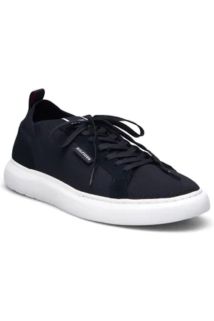 Tommy Hilfiger Light Cupsole Knit Seasonal Low-top Sneakers Navy