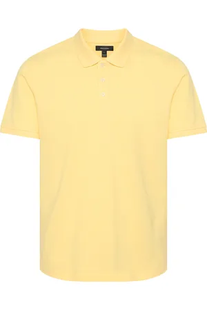 Matinique Mapoleo Melange Tops Polos Short-sleeved Yellow