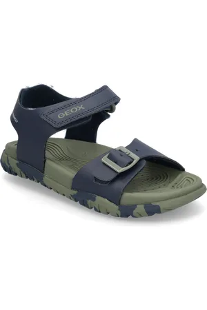 Geox J Sandal Fusbetto Bo Shoes Summer Shoes Sandals Green