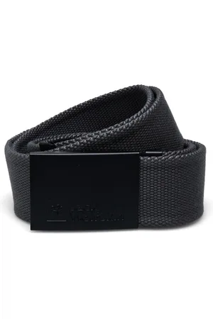 Jack Wolfskin Hidden Belt Sport Belts Braided Belt Black