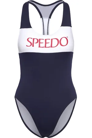 Speedo 8-004433 Cb Racerback 1 Pc Sport Sport Clothing Sport Swimwear Sport Swimsuits Navy