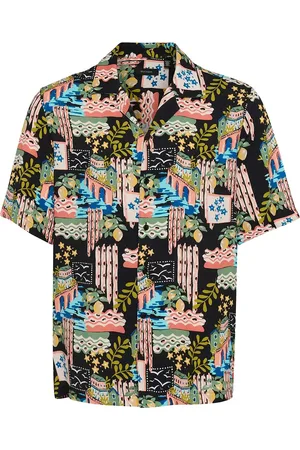 Matinique Maklampo Tops Shirts Short-sleeved Shirts Multi/patterned