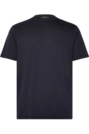 Oscar Jacobson Kim T-Shirt S-S Designers T-Kortærmet Skjorte Navy