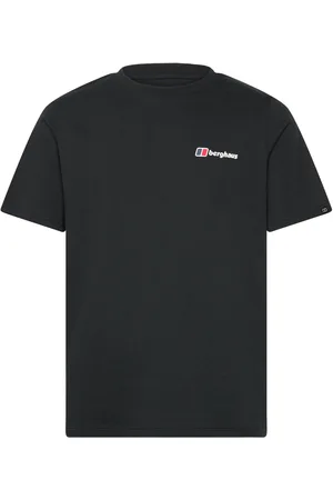 Berghaus Bg M Front & Back Tee Sport Men Men Sports Clothes Sport Tops Sport T-Skjorte Black