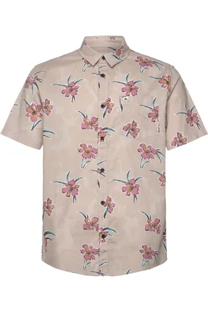 Quiksilver Apero Classic Ss Sport Sport Clothing Sport Tops Sport Shirts Beige