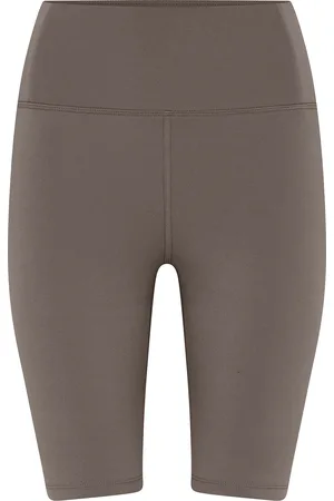 GIRLFRIEND COLLECTIVE Float High-Rise Bike Shorts Sport Women Sport Clothing Sport Shorts Sport Training Shorts Brown