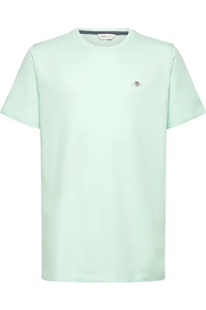 GANT Shield Ss T-Shirt Tops T-Kortærmet Skjorte Green