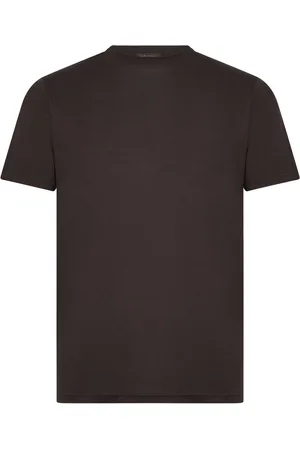 Oscar Jacobson Kim T-Shirt S-S Designers T-Kortærmet Skjorte Brown