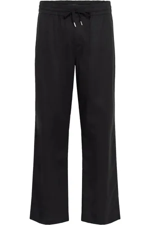 Matinique Mabarton Wide Pants Bottoms Trousers Linen Trousers Black