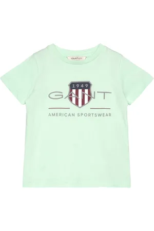 GANT Archive Shield Ss T-Shirt Tops T-Kortærmet Skjorte Green