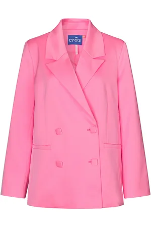 Crās Samycras Blazer Blazers Double Breasted Blazers Pink
