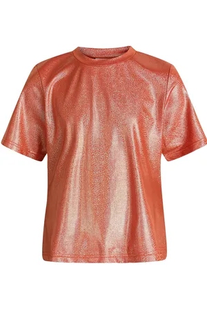 Grunt Esi Tee Tops T-Kortærmet Skjorte Orange