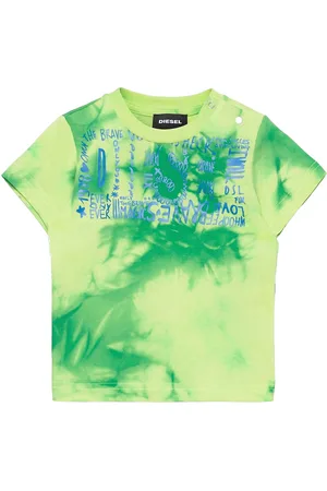 Diesel Timmyb T-Shirt Tops T-Kortærmet Skjorte Green