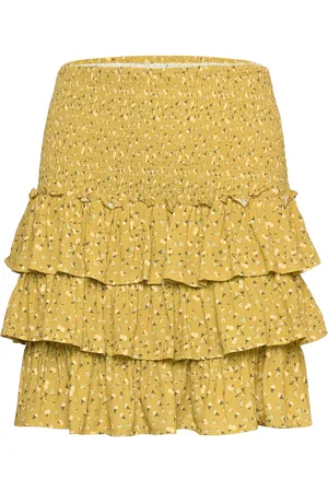MAUD Silvia Skirt Kort Nederdel Yellow