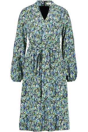 Gerry Weber Dress Woven Knælang Kjole Green