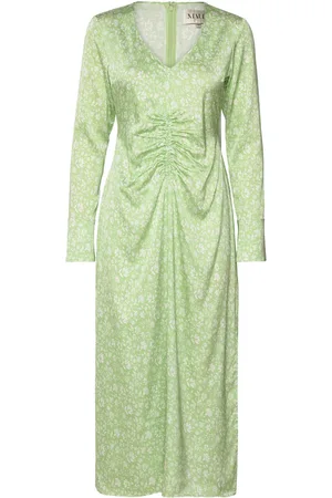 MAUD Eve Dress Maxikjole Festkjole Green