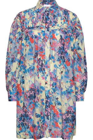 2nd Day 2Nd Carin - Cotton Bliss Kort Kjole Multi/patterned