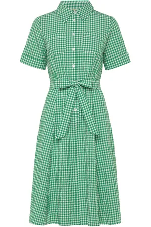 Jumperfabriken Lexi Dress Dresses Shirt Dresses Green