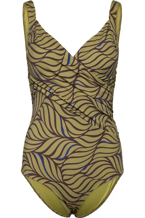 Femilet Rivero Wirefree Covering T-Shirt Swimsuit Badedragt Badetøj Green
