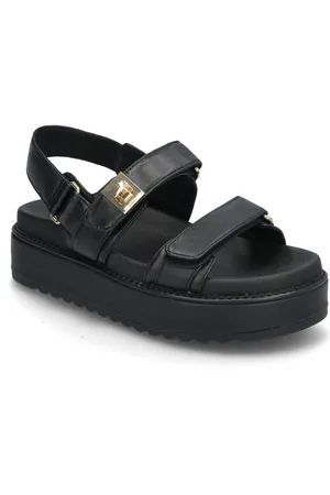 Steve Madden Bigmona Sandal Shoes Sandals Platform Sandals Black
