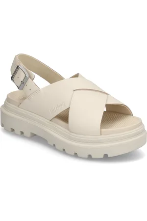 Palladium Pallacruise Crossed Shoes Sandals Flat Sandals Beige